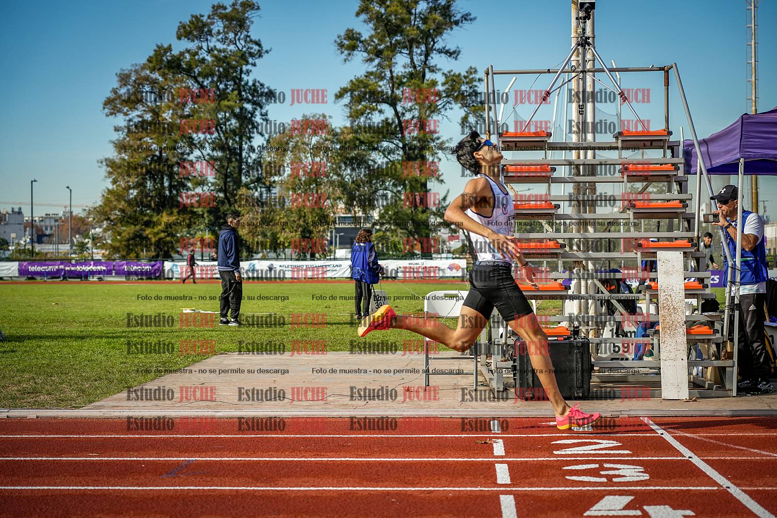 Fotos de los 800 m de varones