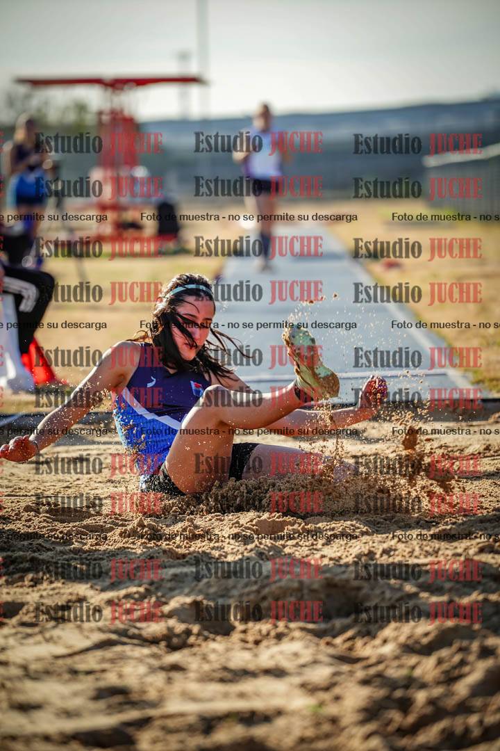 Fotos del salto en largo de mujeres