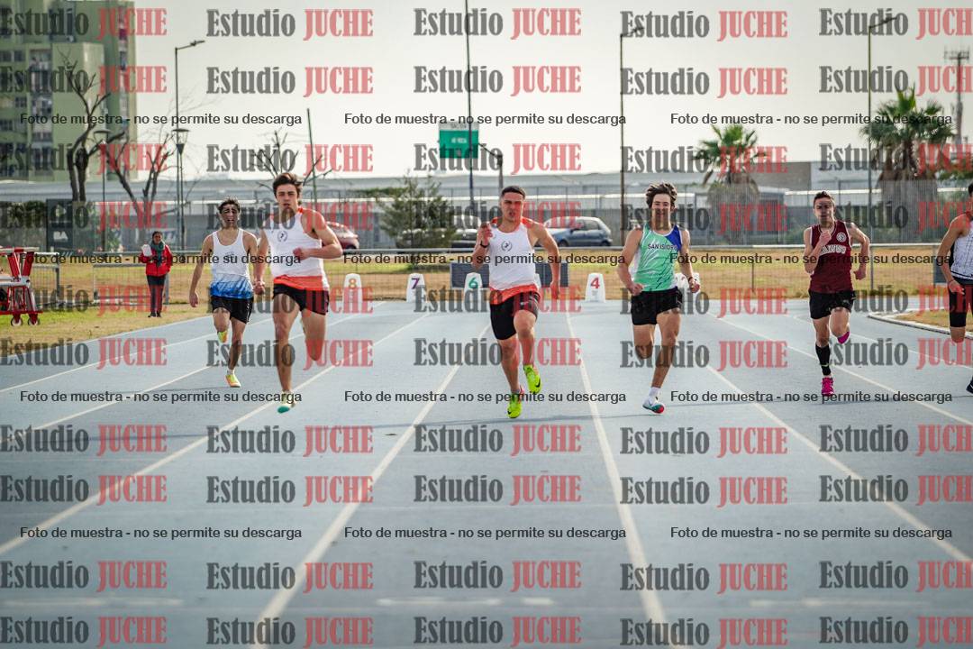 Fotos de los 200 m llanos de varones
