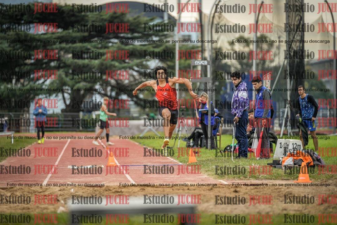 Fotos del salto triple de varones