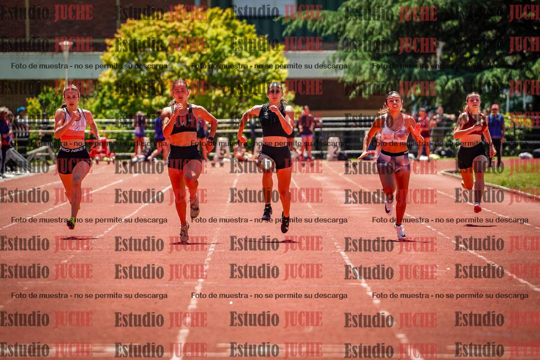 Fotos de los 100 m llanos de mujeres