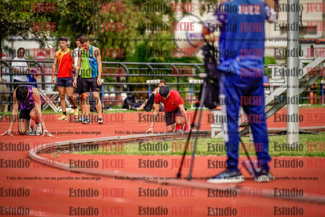 Fotos de los 200 m de varones