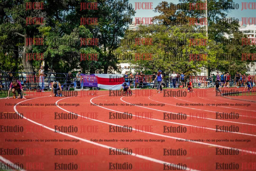 Fotos de los 200 m llanos de varones