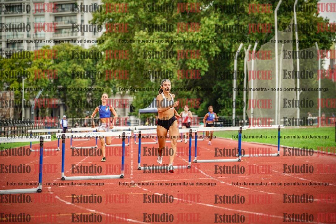 Fotos de los 400 m con vallas de mujeres