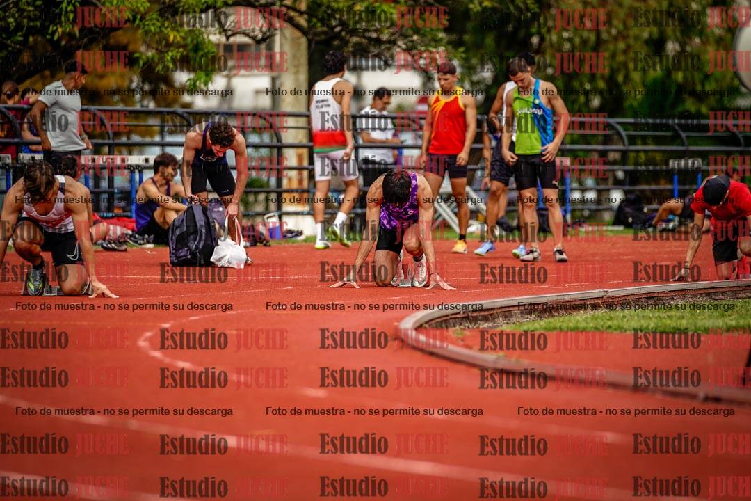 Fotos de los 200 m de varones