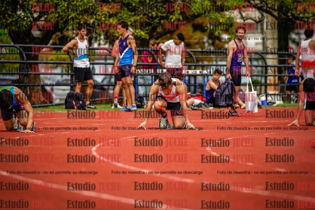 Fotos de los 200 m de varones