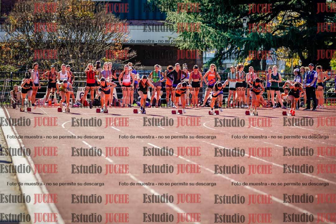 Fotos de los 100 m llanos de mujeres
