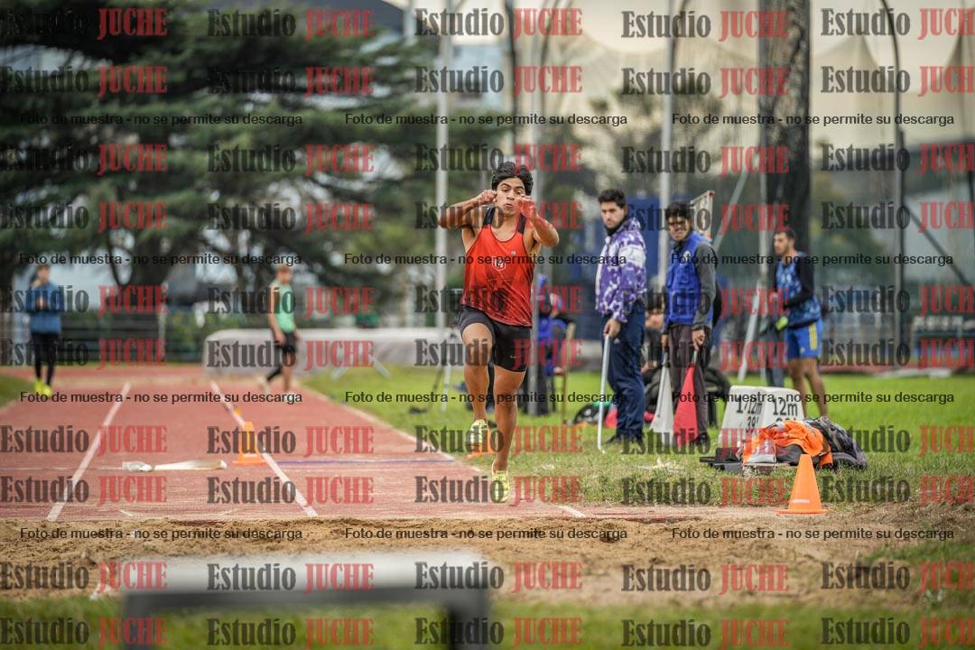 Fotos del salto triple de varones