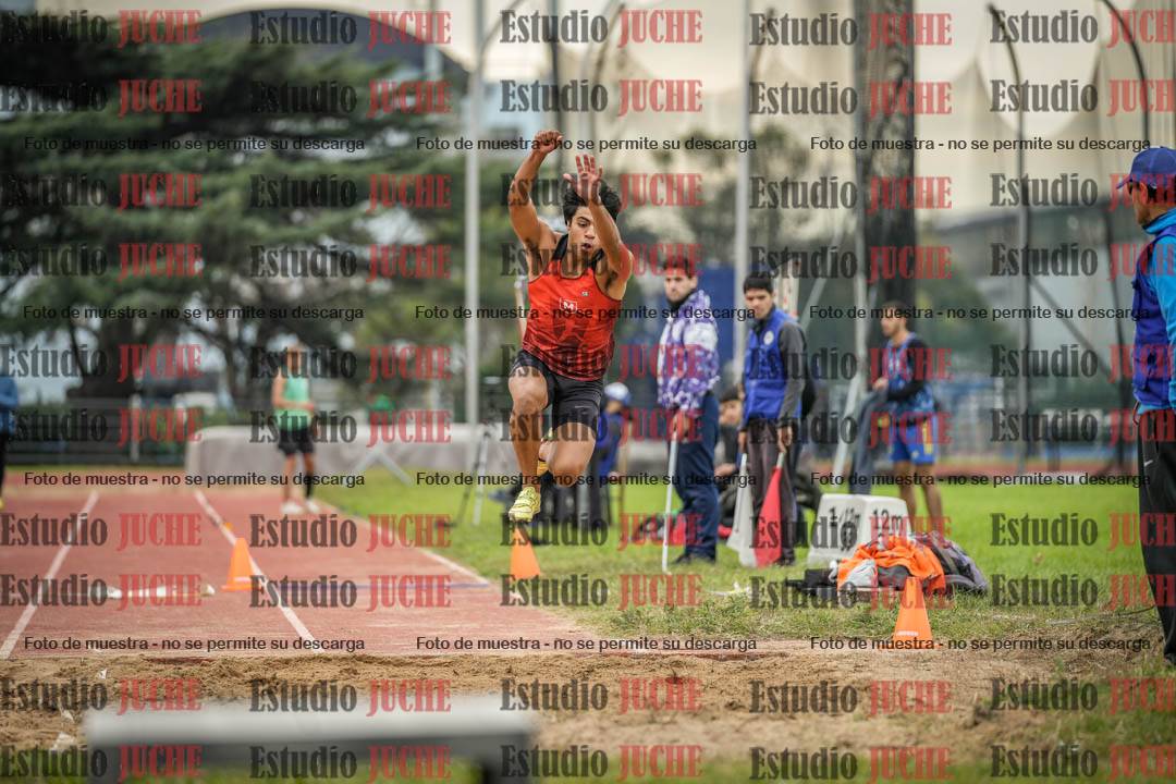 Fotos del salto triple de varones