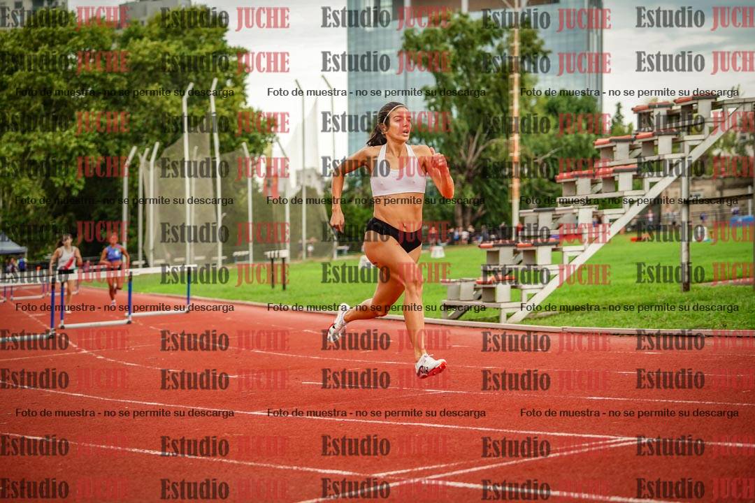 Fotos de los 400 m con vallas de mujeres