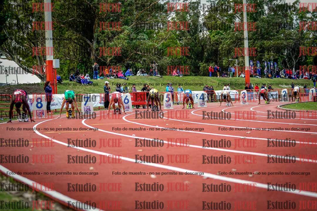 Fotos de los 200 m llanos de varones - FINAL