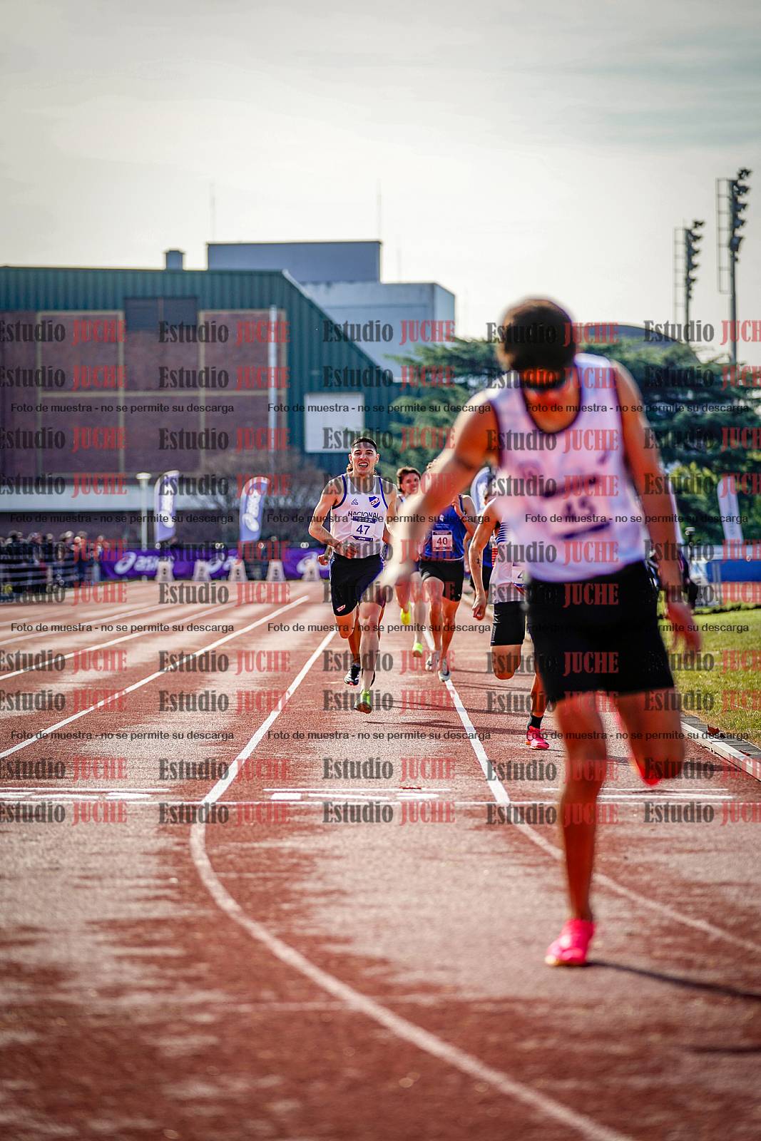 Fotos de los 800 m de varones
