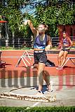 Fotos del lanzamiento de bala de mujeres - heptatlón 3