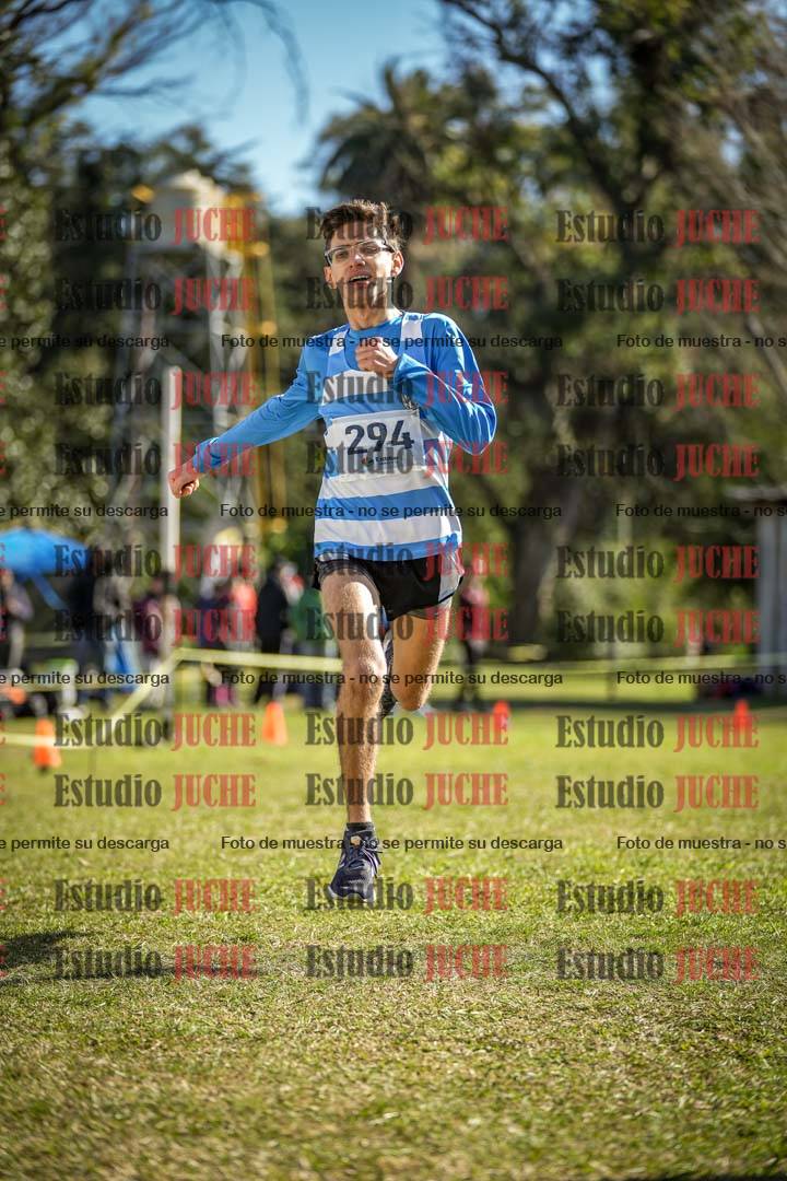Fotos de la llegada del cross de 3000 m