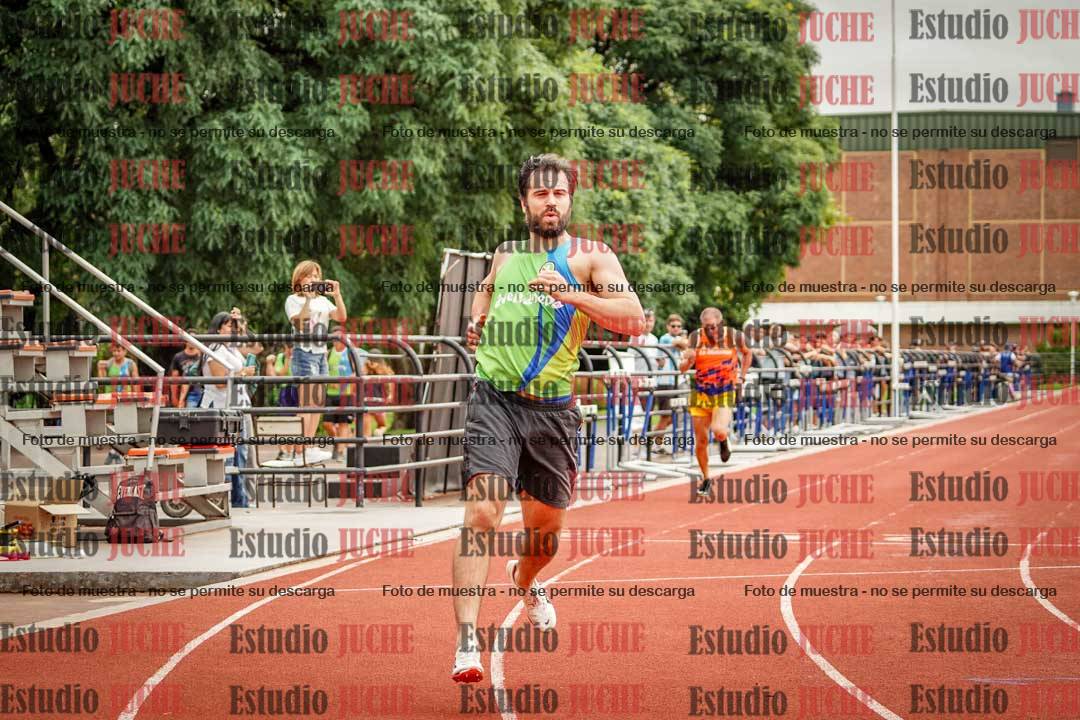 Fotos de los 100 m llanos de varones