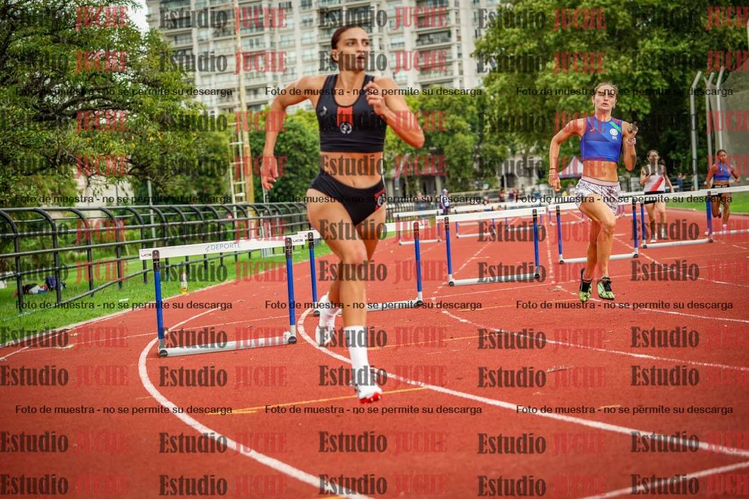 Fotos de los 400 m con vallas de mujeres