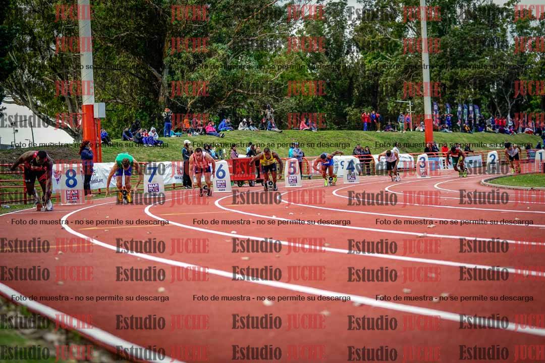 Fotos de los 200 m llanos de varones - FINAL