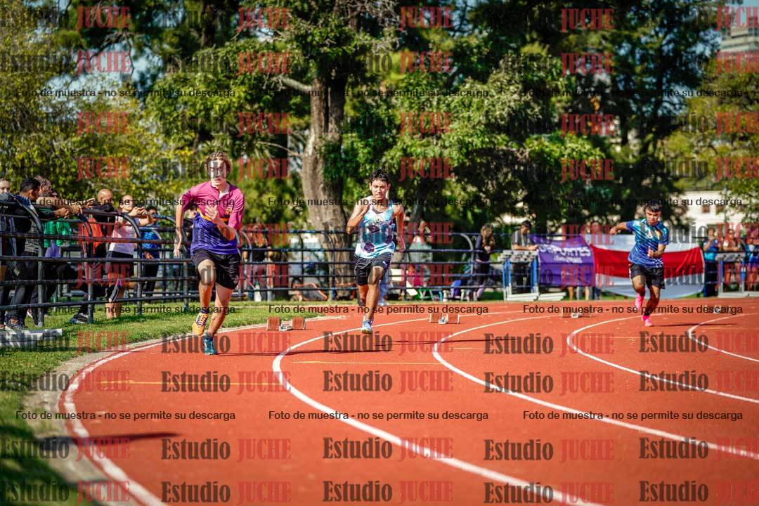 Fotos de los 200 m llanos de varones