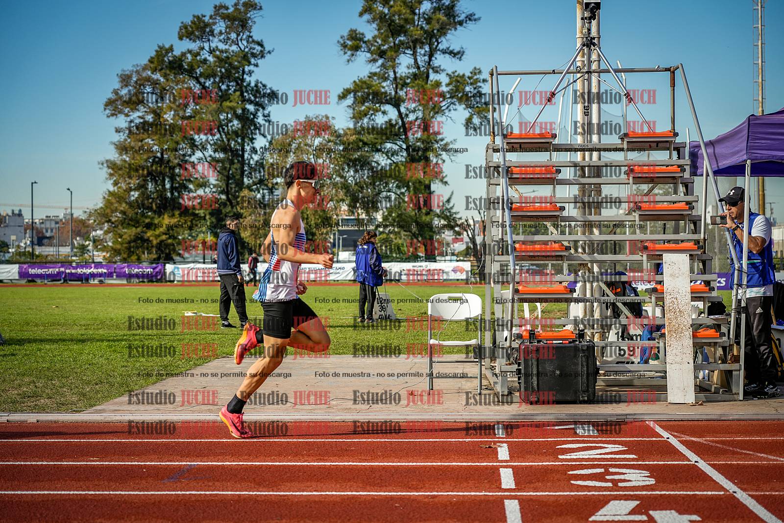 Fotos de los 800 m de varones