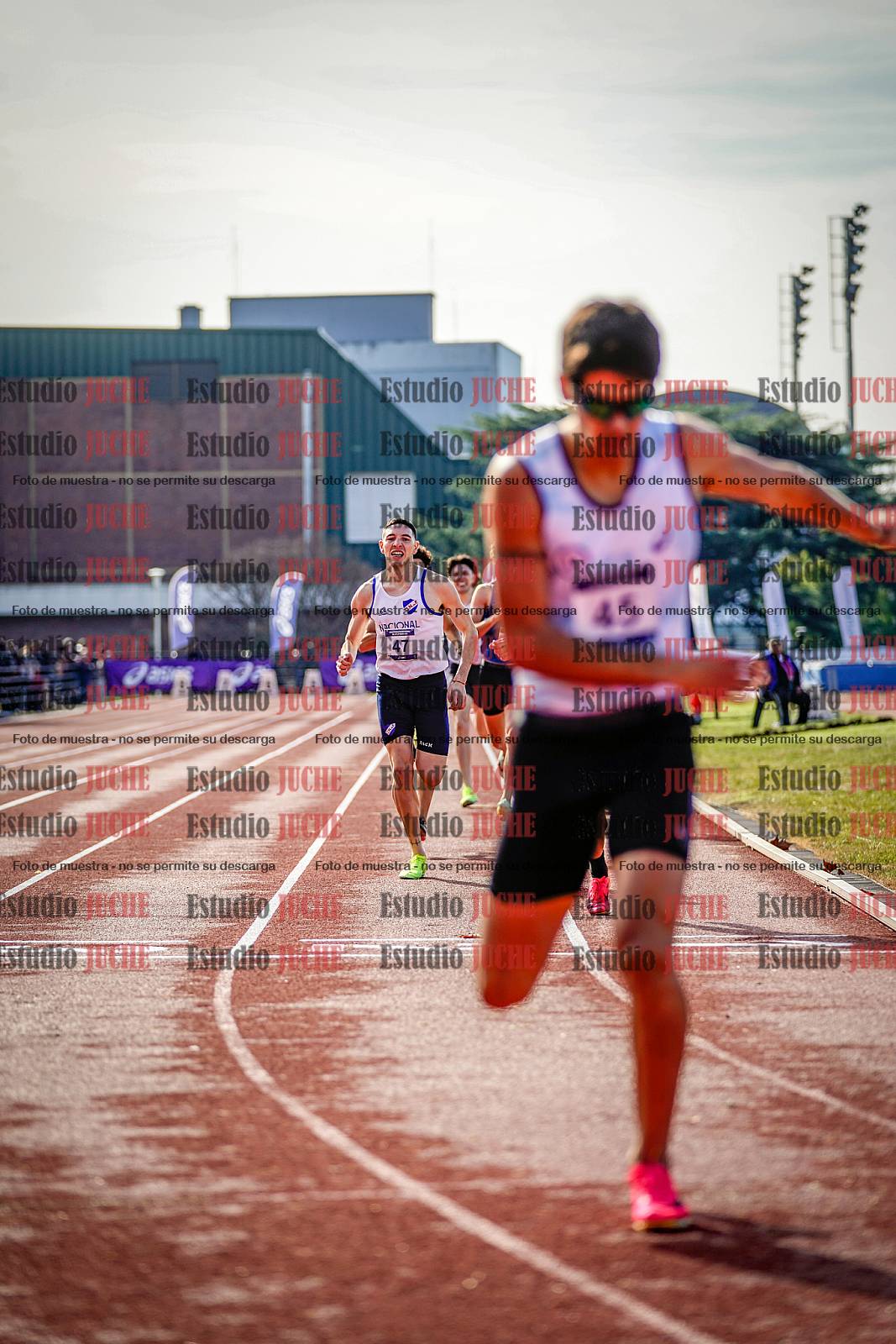 Fotos de los 800 m de varones
