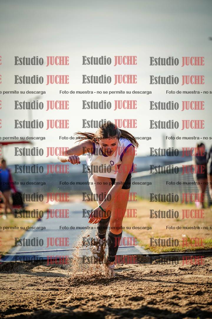Fotos del salto en largo de mujeres