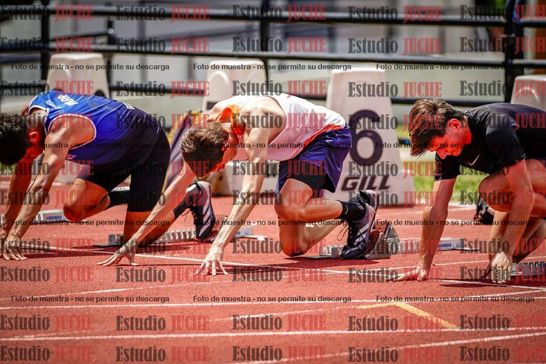 Fotos de los 110 m con vallas de varones