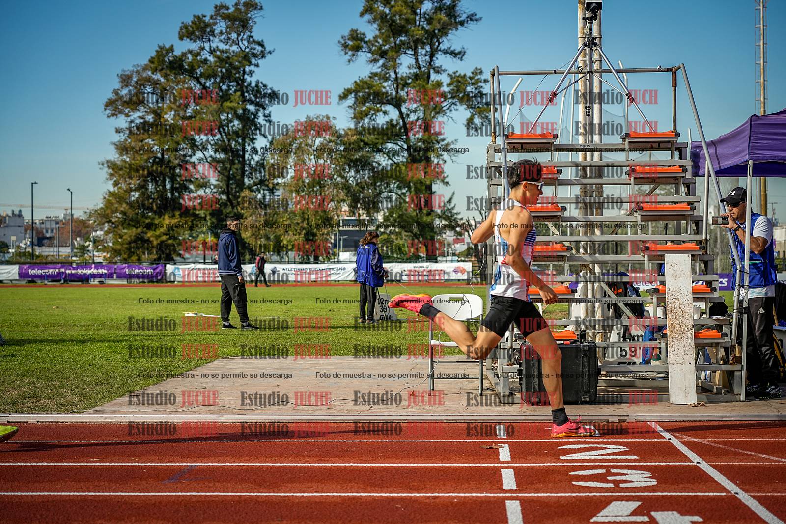 Fotos de los 800 m de varones