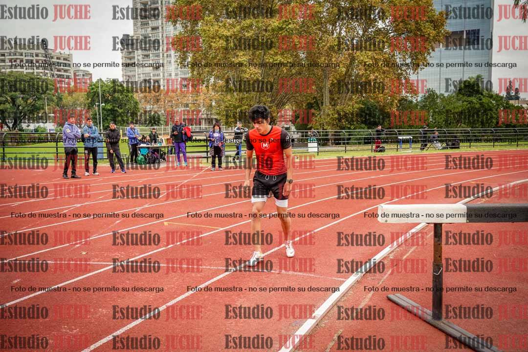 Fotos de los 1500 m llanos de varones - decatlón 10