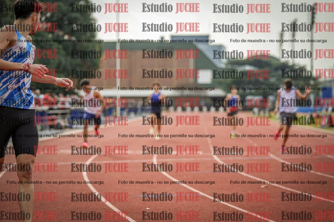 Fotos de los 400 m llanos de varones