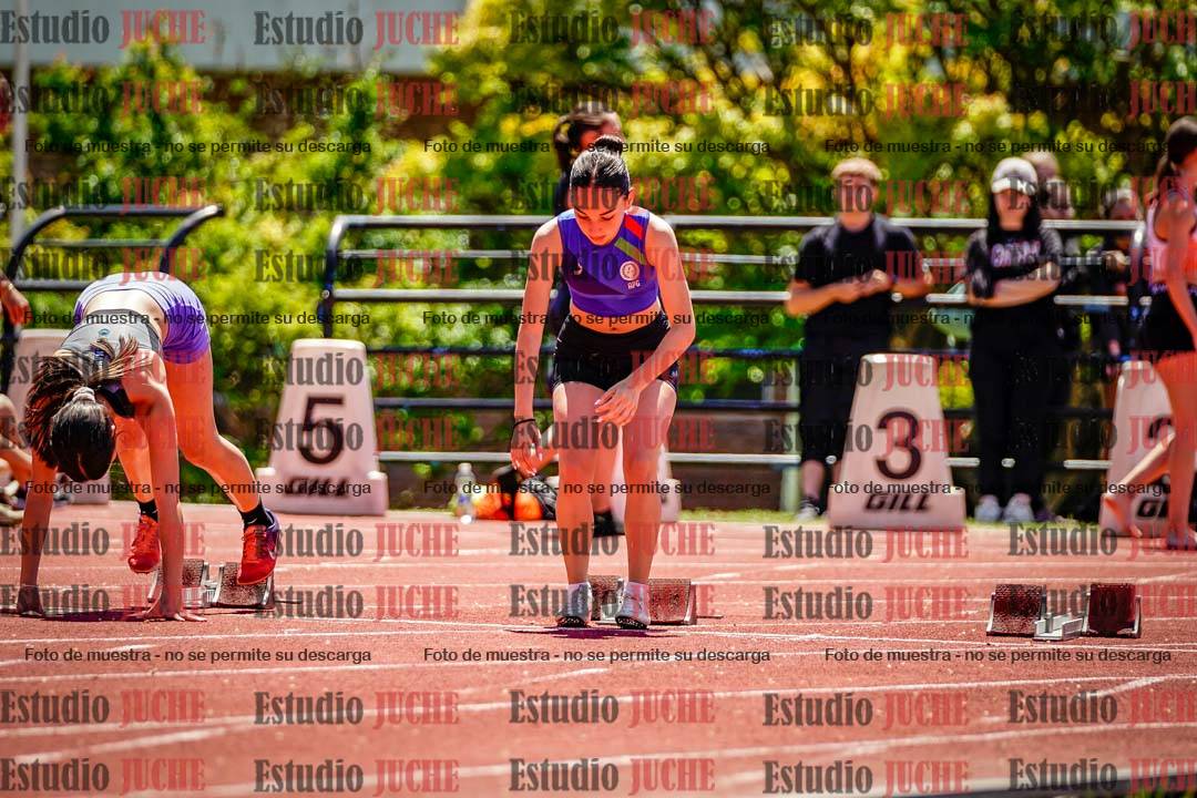 Fotos de los 100 m llanos de mujeres