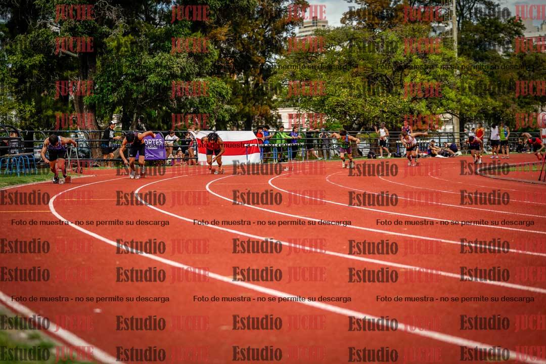 Fotos de los 200 m de varones