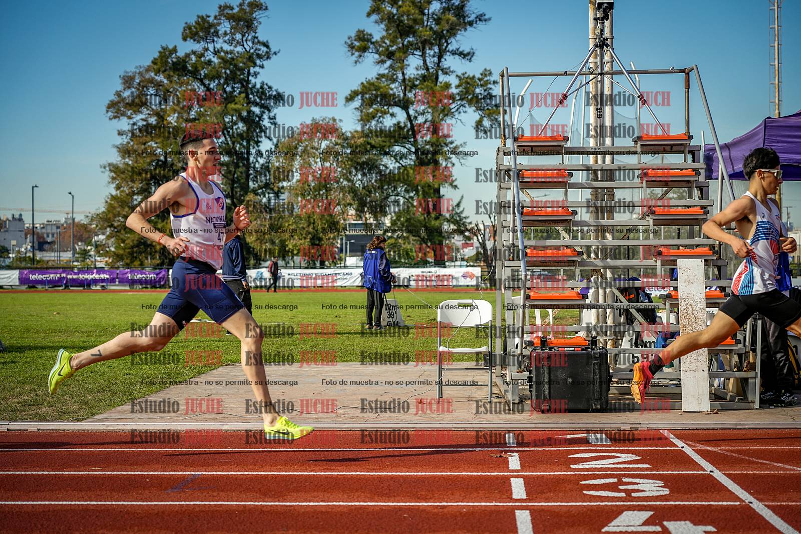 Fotos de los 800 m de varones
