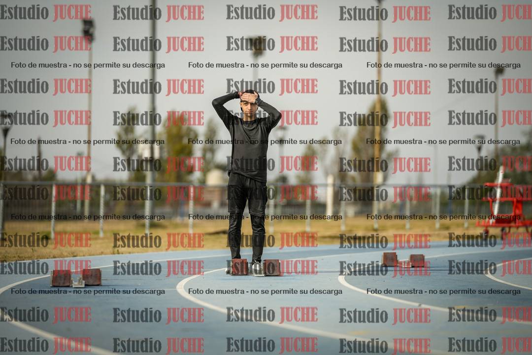 Fotos de los 200 m llanos de varones