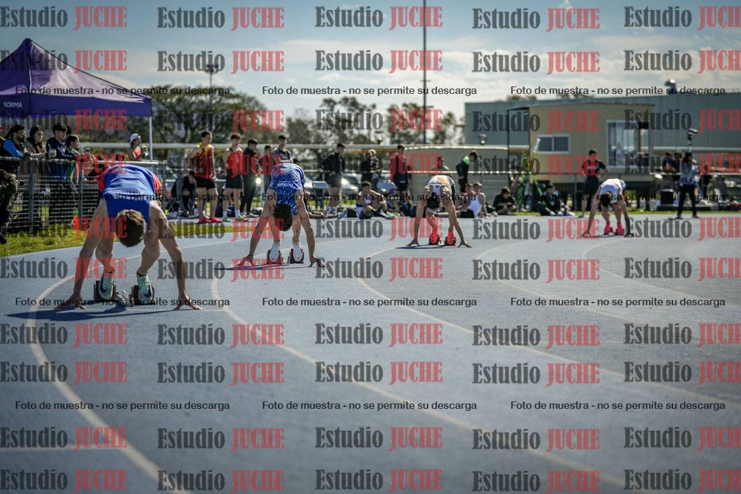 Fotos de los 400 m llanos de varones