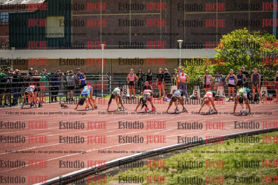 Fotos de los 100 m llanos de mujeres
