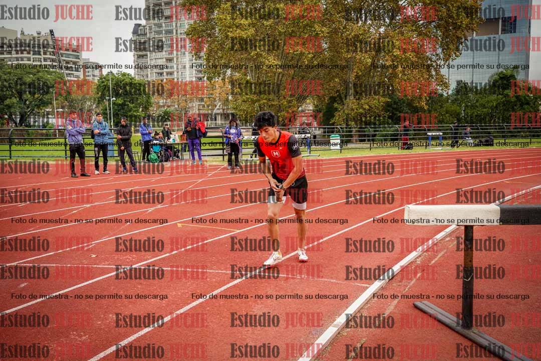 Fotos de los 1500 m llanos de varones - decatlón 10