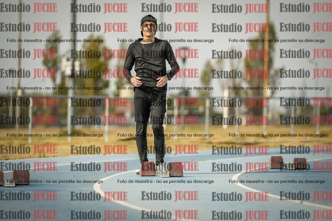 Fotos de los 200 m llanos de varones