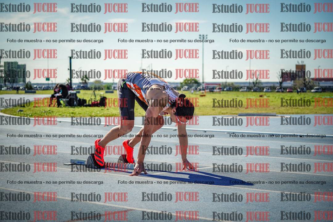 Fotos de los 400 m llanos de varones