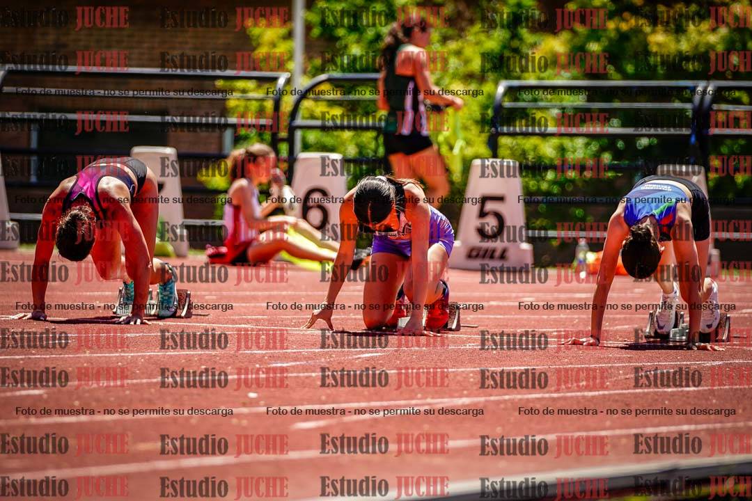 Fotos de los 100 m llanos de mujeres