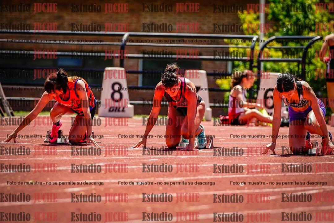 Fotos de los 100 m llanos de mujeres
