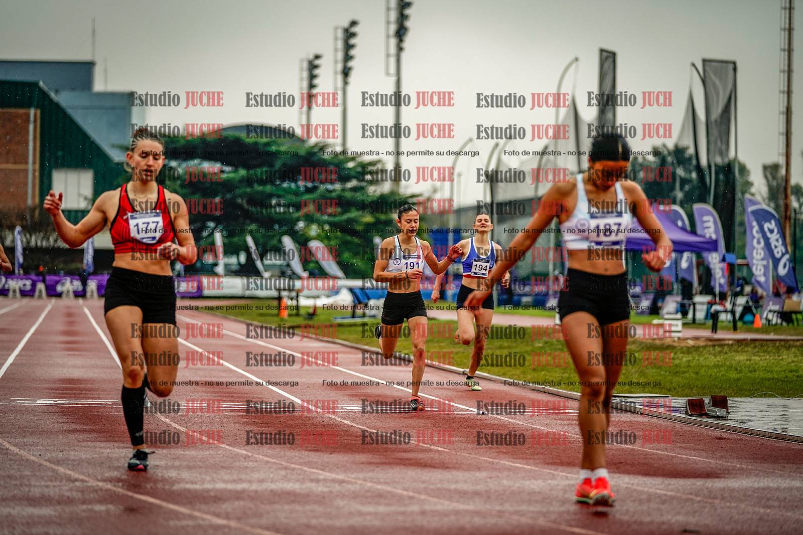 Fotos de los 400 m de mujeres