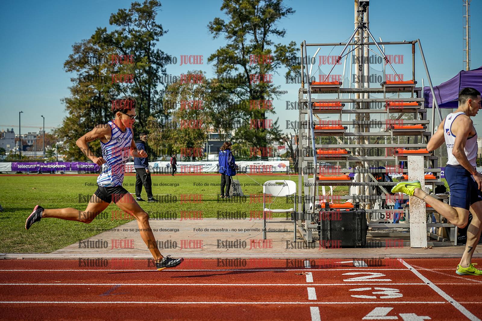 Fotos de los 800 m de varones