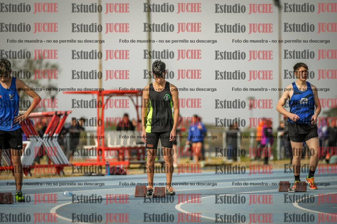 Fotos de los 200 m llanos de varones