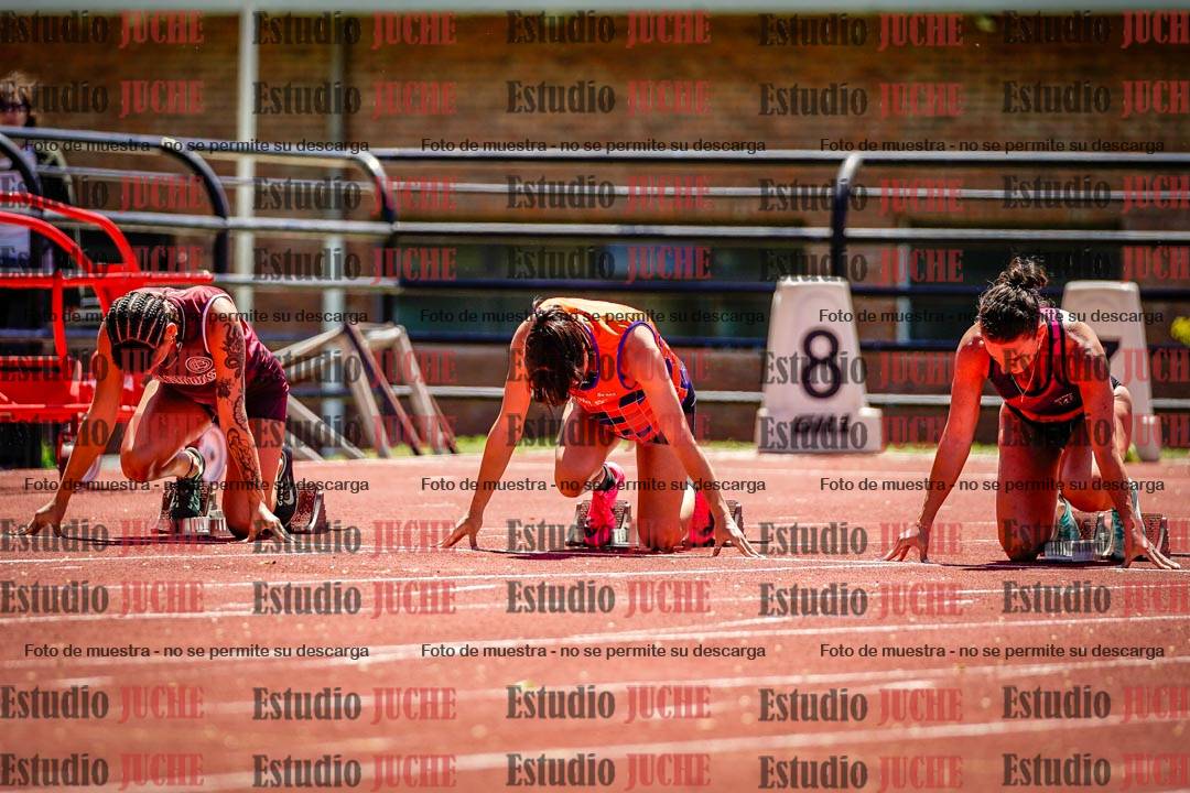 Fotos de los 100 m llanos de mujeres