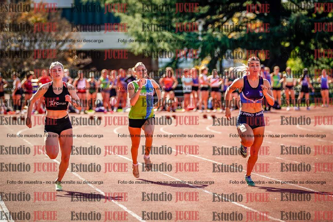 Fotos de los 100 m llanos de mujeres