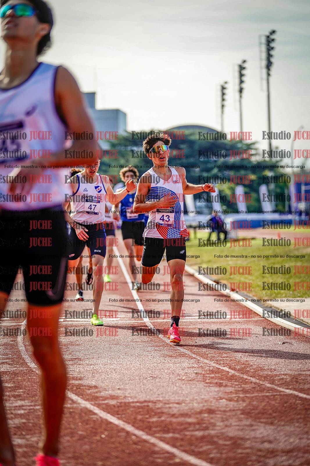 Fotos de los 800 m de varones
