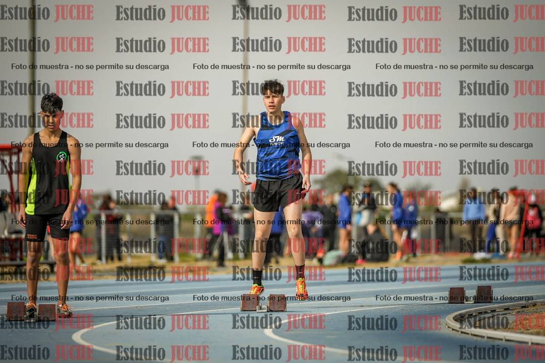 Fotos de los 200 m llanos de varones