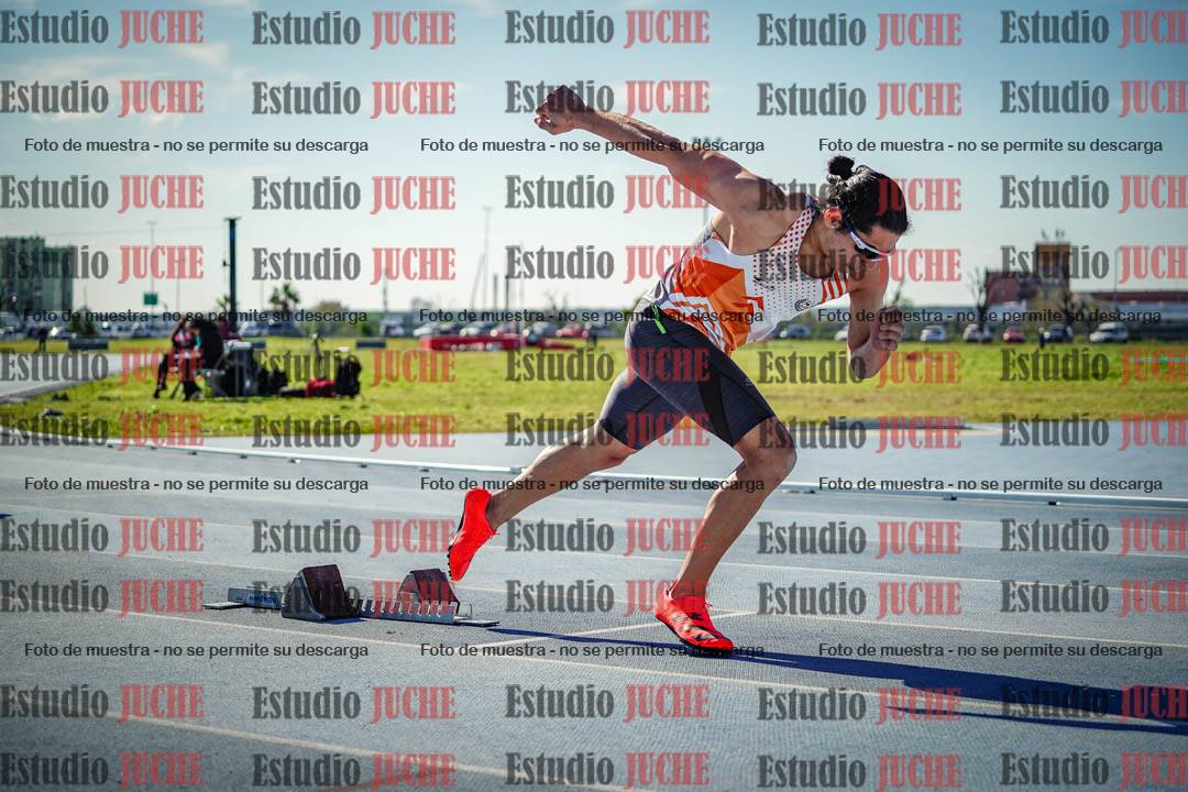 Fotos de los 400 m llanos de varones