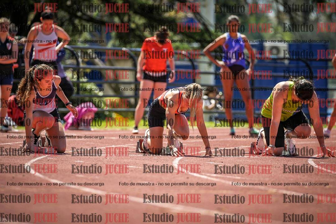 Fotos de los 100 m llanos de mujeres