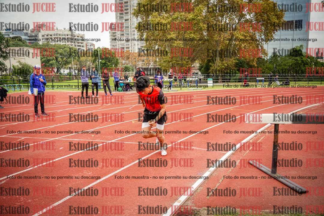 Fotos de los 1500 m llanos de varones - decatlón 10